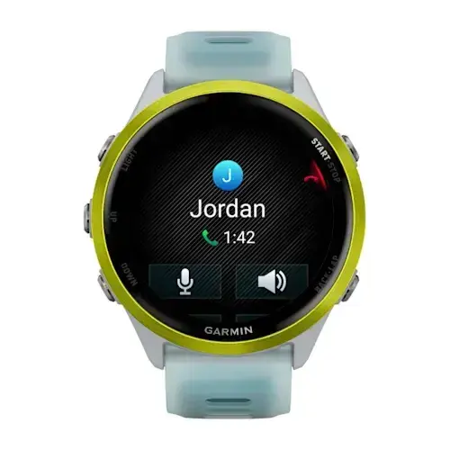 умные часы watch garmin forerunner 570 47mm yellow whitestone/turquoise 010-02971-01