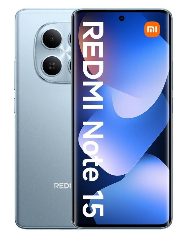 смартфон xiaomi redmi note 15 8/256 гб glacier blue