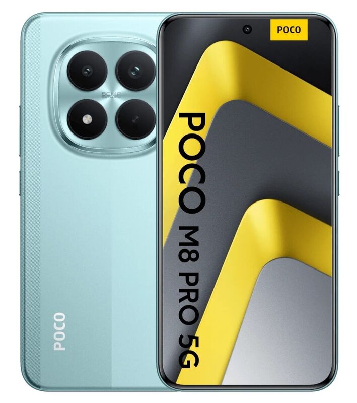 смартфон pocophone m8 pro 12/512gb зеленый (green) смартфон pocophone m8 pro 12/512gb зеленый (green)