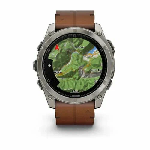 умные часы watch garmin fenix 8 51 amoled sapphire titanium graphite 010-02905-40