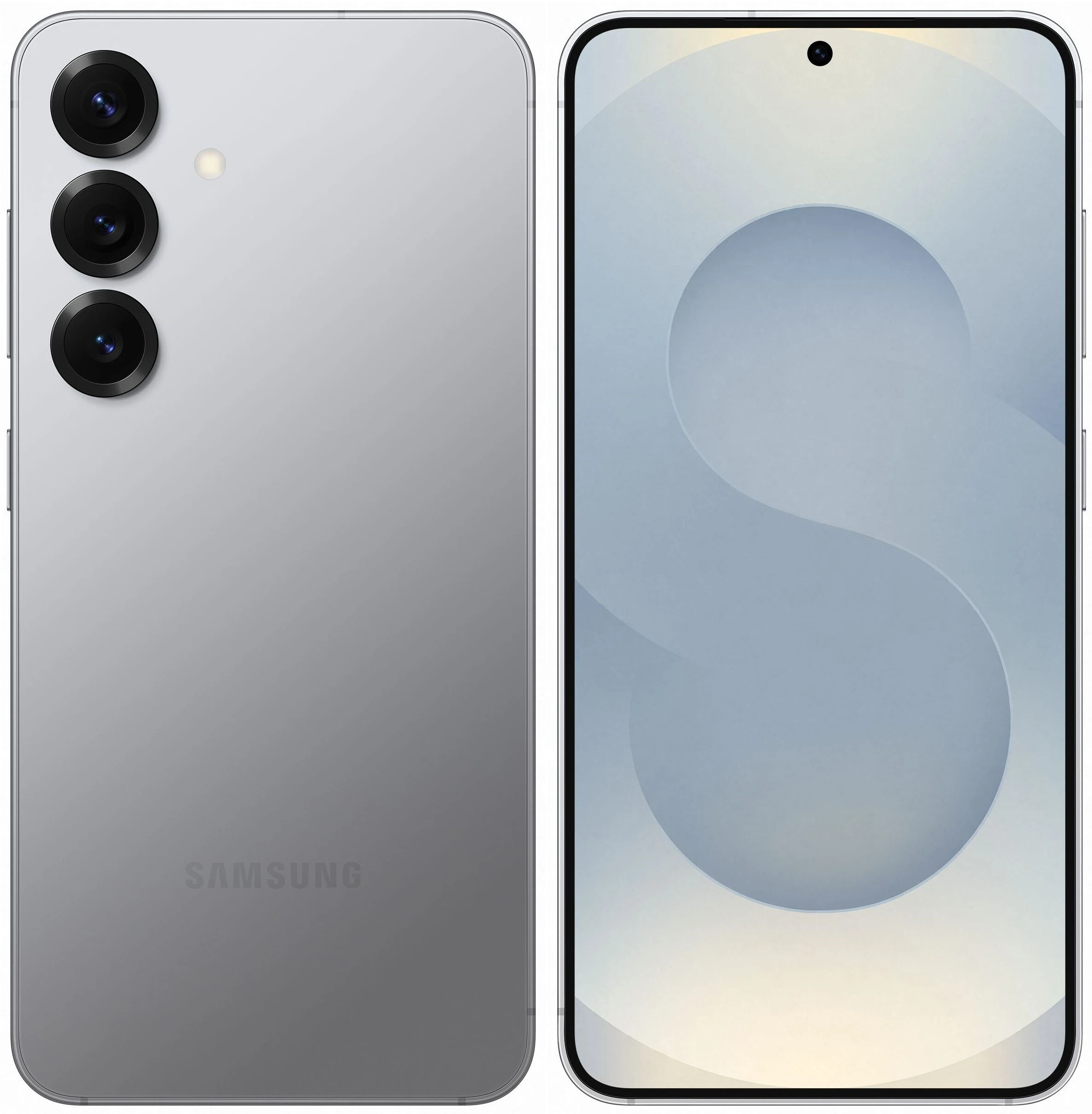 смартфон samsung galaxy s25 plus 12/256 гб silver shadow (s936b)