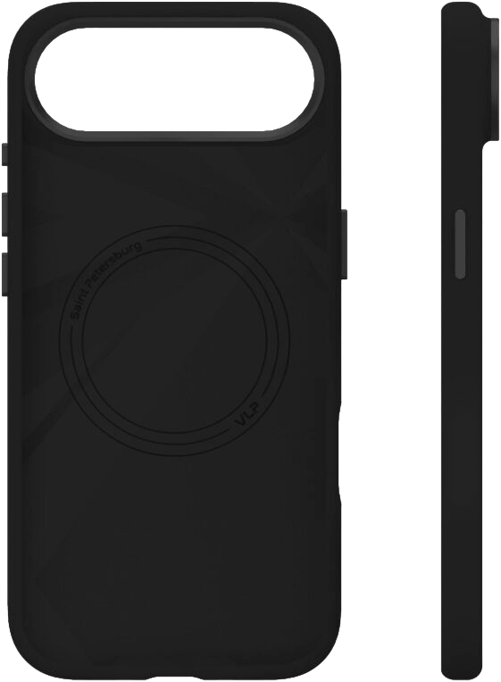 Чехол защитный VLP Aster Pro Case с MagSafe для iPhone 17 Air, черный