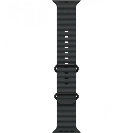 умные часы apple watch ultra 3 49 black titanium case with black ocean band