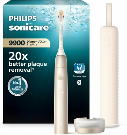 электрическая зубная щетка philips sonicare diamondclean 9900 hx999211 золотистое шампанское электрическая зубная щетка philips sonicare diamondclean 9900 hx999211 золотистое шампанское