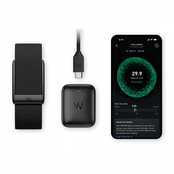 фитнес браслет whoop peak с подпиской на 1 год (whoop 5.0)