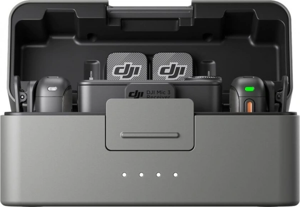 беспроводной микрофон dji mic 3 (2 tx + 1 rx + charging case)