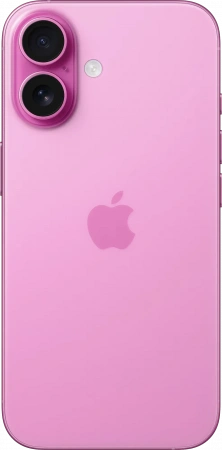 смартфон apple iphone 16 128 гб, pink (nano-sim + esim)