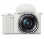 sony vlogcam zv-e10l 16-50 mm kit white