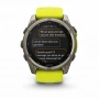 умные часы watch garmin fenix 8 51 solar sapphire titanium natural yellow band 010-02907-21