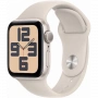 умные часы apple watch se2 (2024) 40 s/m starlight sport band