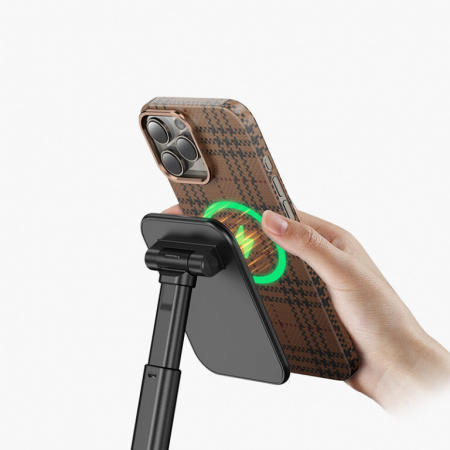 Чехол iPhone 16 Keephone Kevilar Scots Magsafe Case Desert Titanium