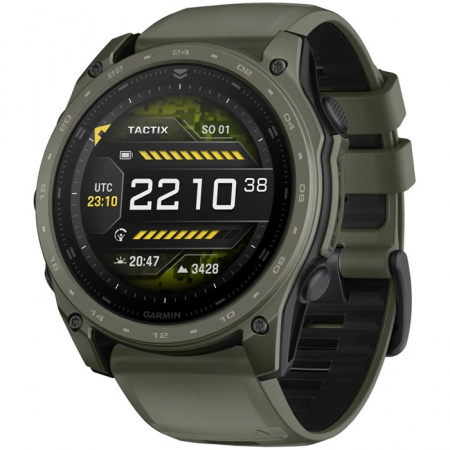 умные часы watch garmin tactix 8 51mm amoled olive drab cerakote with black silicone 010-04553-11