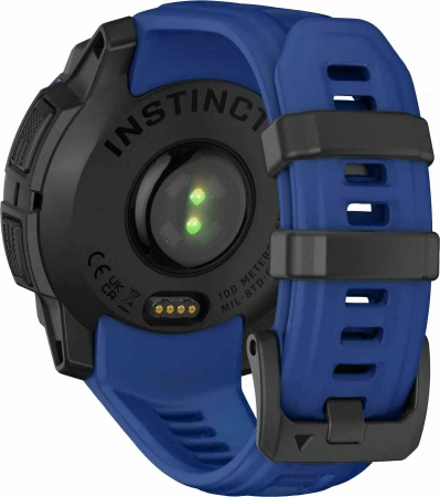 умные часы watch instinct 3 45 black with bolt blue/black band 010-02936-03
