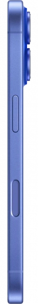 смартфон apple iphone 16 256 гб, ultramarine (nano-sim + esim)