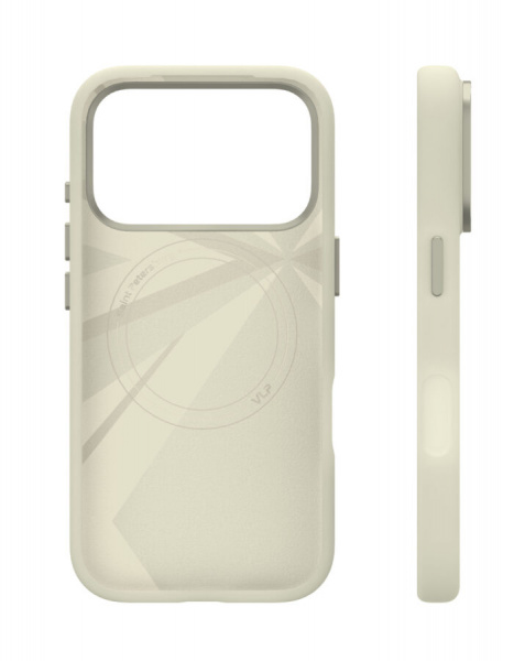 Чехол защитный VLP Aster Pro Case с MagSafe для iPhone 17 Pro, белый 