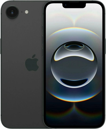 смартфон apple iphone 16e 256 гб black (esim)