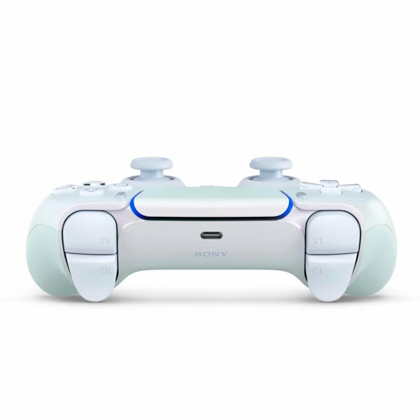геймпад sony playstation 5 dualsense chrome pearl