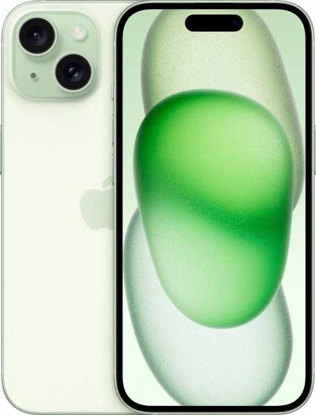 смартфон apple iphone 15 512 гб, green (nano-sim + esim)