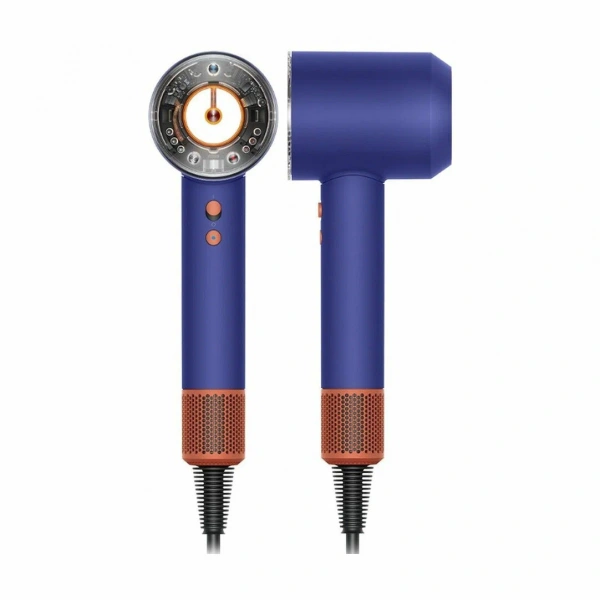 фен dyson hd16 supersonic nural vinca blue/topaz orange
