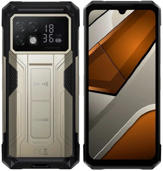 смартфон doogee s200 max global 16/512 гб, desert gold