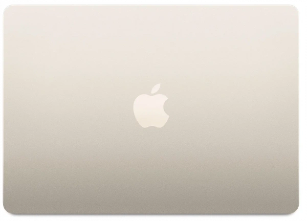 ноутбук apple macbook air 13 m2 16/256гб, starlight (mc7w4)