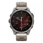 умные часы watch garmin fenix 8 47 amoled sapphire titanium graphite band 010-02904-40