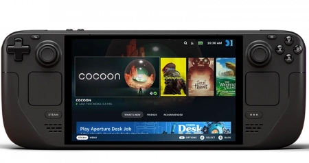 игровая приставка steamdeck 16/512 гб, black oled