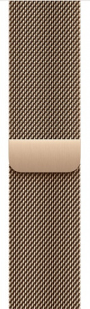 умные часы apple watch s11 42mm gold titanium case with milanese loop gold