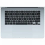 ноутбук macbook air 13 (2025) m4 24/512 sky blue (mc6v4)
