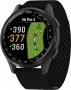 умные часы watch garmin approach s50 43 black with black nylon