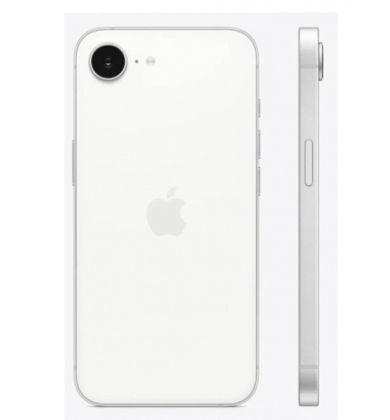 смартфон apple iphone 16e 512 гб white (nano-sim + esim)