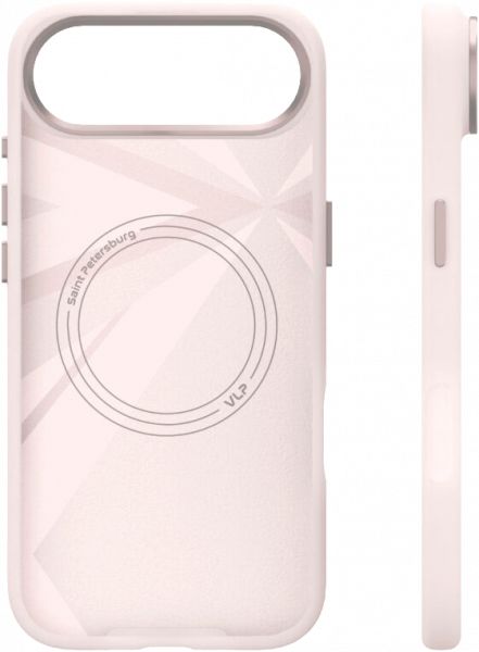 Чехол защитный VLP Aster Pro Case с MagSafe для iPhone 17 Air, розовый