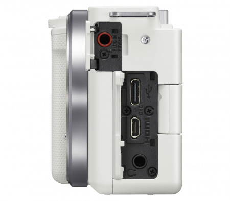 sony vlogcam zv-e10l 16-50 mm kit white