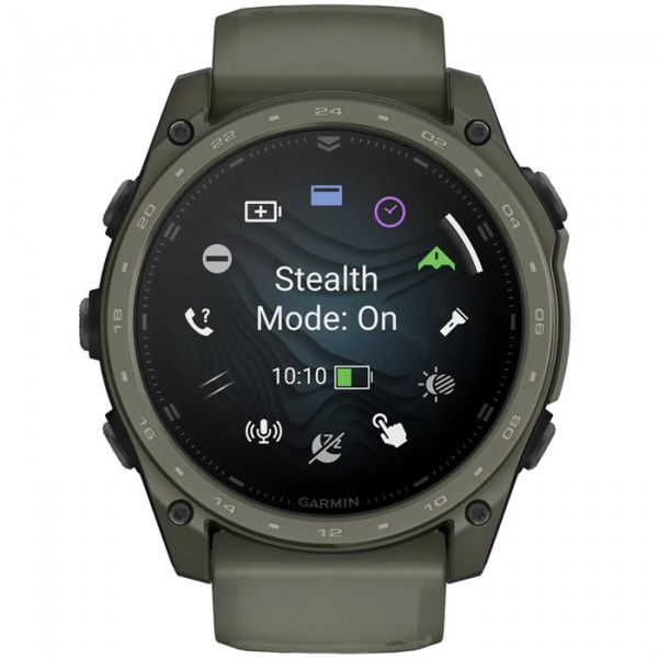 умные часы watch garmin tactix 8 51mm amoled olive drab cerakote with black silicone 010-04553-11
